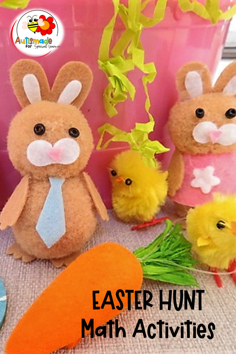 Easter Hunt, Math Ideas for busy Classrooms – Autismade