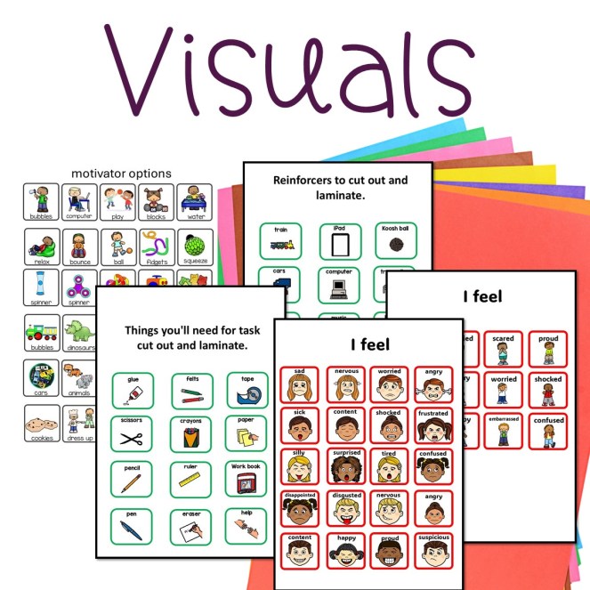 Upset Visual Effective Emotion Check-in Tools for Autism – Autismade
