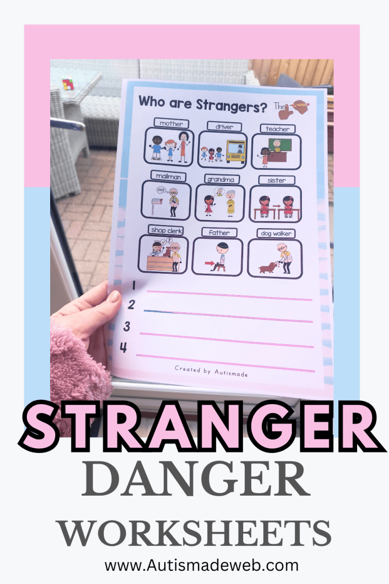 Stranger Sorting Stranger Danger Story for Kids: Safety Skills for Autism – Autismade